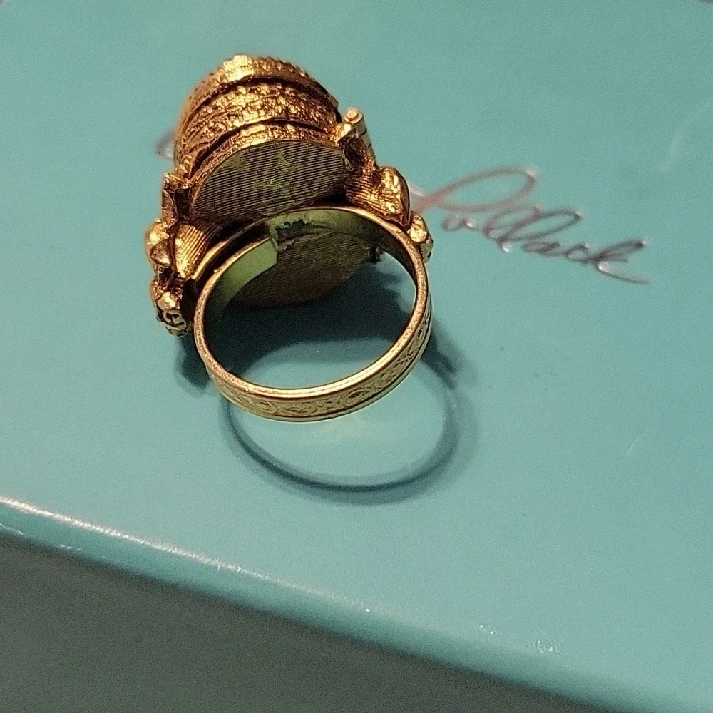 WOW RARE VINTAGE ART RING - Picture 3 of 7
